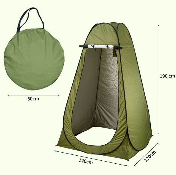New Elements Instant Pop-Up Outdoor Privacy / Shower Tent