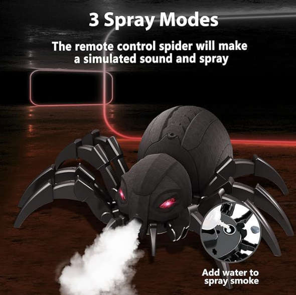 PSM- Remote Control Spider Robot - White