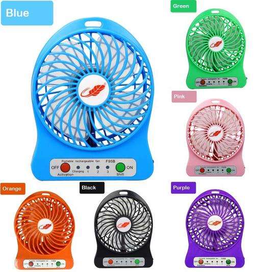 Portable USB Fan Pocket Rechargeable Mini Fan