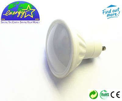 6W LED Dimmable Lamp Bulb Spotlight Downlight-90% Energy Saving GU10 Nature White-2 Years Warranty