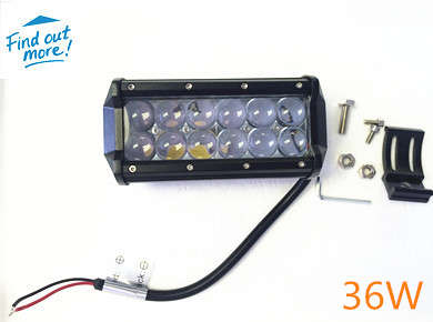 36W Led Bar Light,Work Light,Offload Lamp,BOAT,ATV Driving Light