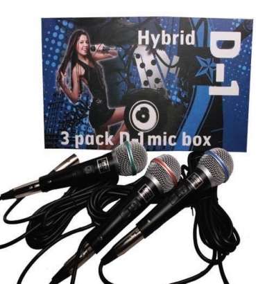 Hybrid D1 MKII (3-Pack Microphone Set)