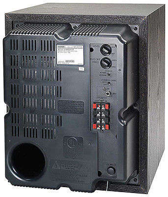 Sony SAW-2500 Active Subwoofer Black
