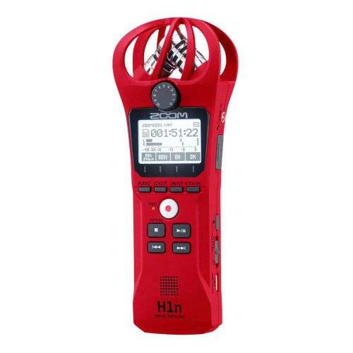 Zoom H1N Handy Recorder - Red