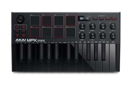 AKAI MPK MINI 3 - MIDI CONTROLLER (BLACK)
