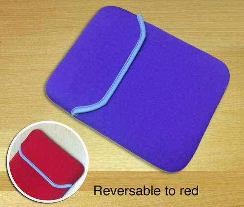(FREE POST) iPad Cover - Purple Neoprene Shock Protective Sleeve
