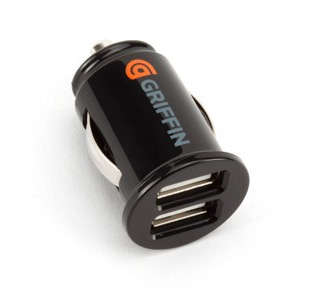 Dual USB car charger for smart phones. (FREE POST)