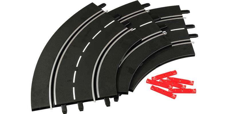 15 x Carrera Slot Car Curve 1 60