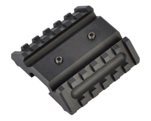 Dual 45 Degree Offset Mount 20mm weaver Picatinny Rail