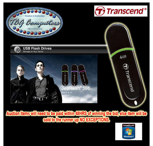 CRAZY R1 *** Jetflash 300 Series 4GB Usb Flash Drive ***