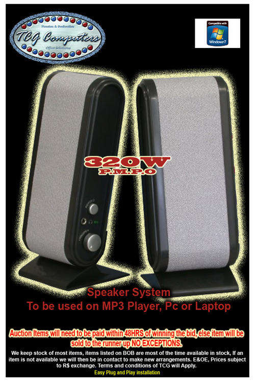HOT R1 *** 320W Multimedia Speakers for Laptop or PC