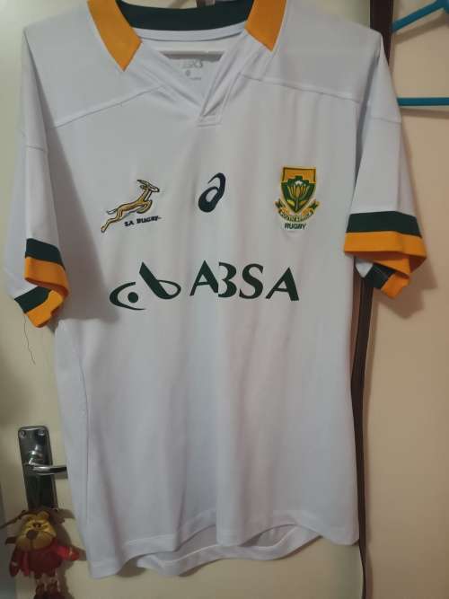 Rare white Springbok Rugby Jersey!!