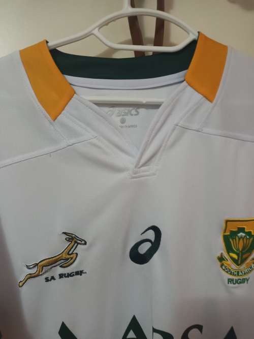Rare white Springbok Rugby Jersey!!
