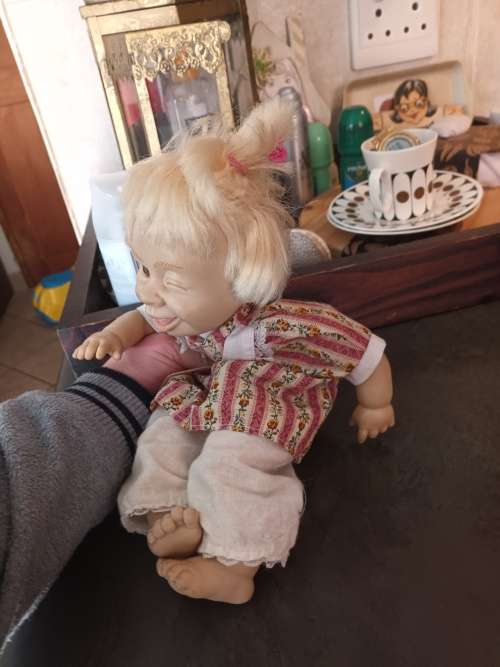Rare Vintage Facial Expression Doll