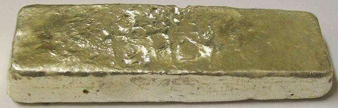 0.5 Kg Certified 99.9 % Pure Silver Bar