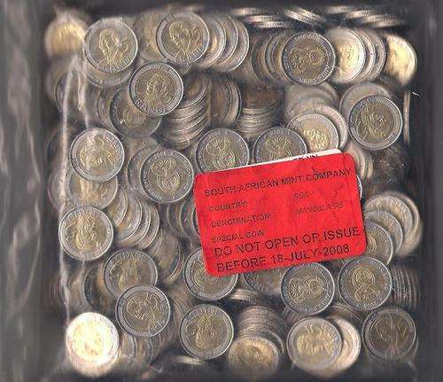 400 x Mandela 90th Birthday Coins Uncirculated - STILL SEALED
