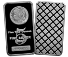 5 oz silver bar .999 pure