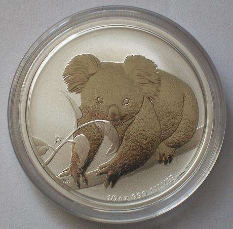 2010 Perth Mint 1/2 oz Australian Koala