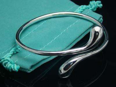 925 SILVER BANGLE. alloy filled.