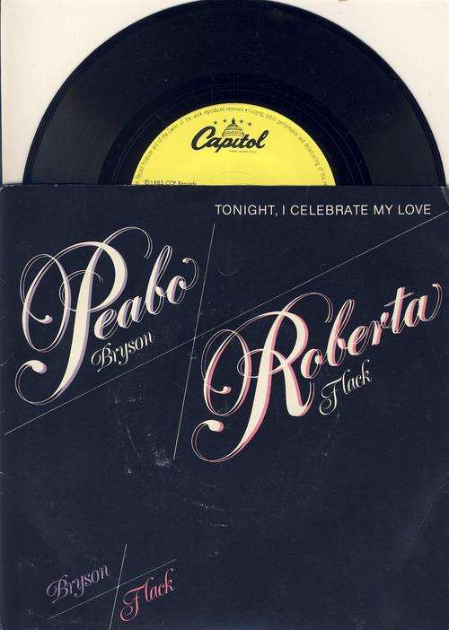 Peabo Bryson & Robera Flack - Tonight, I celebrate my love -  Seven Single