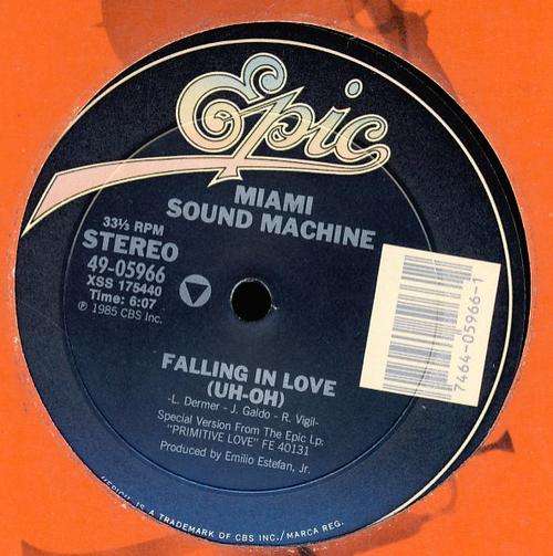 Miami Sound Machine - Falling in love - 12" Maxi Single
