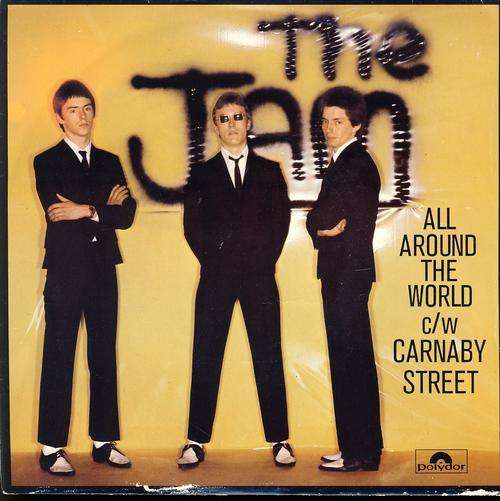 The Jam - All around the world - Seven single