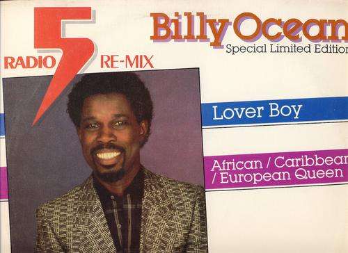 Billy Ocean - Radio 5 Remix od "Lover Boy" - 12" Maxi Single
