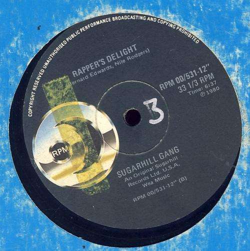 Sugerhill Gang - Rappers Delight  - 12" Maxi Single