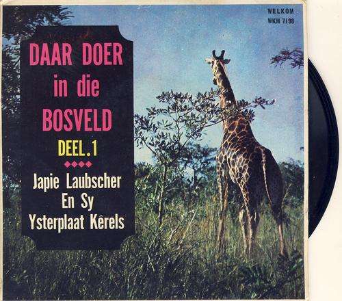 Japie Laubscher - Daar doer in die Bosveld - EP