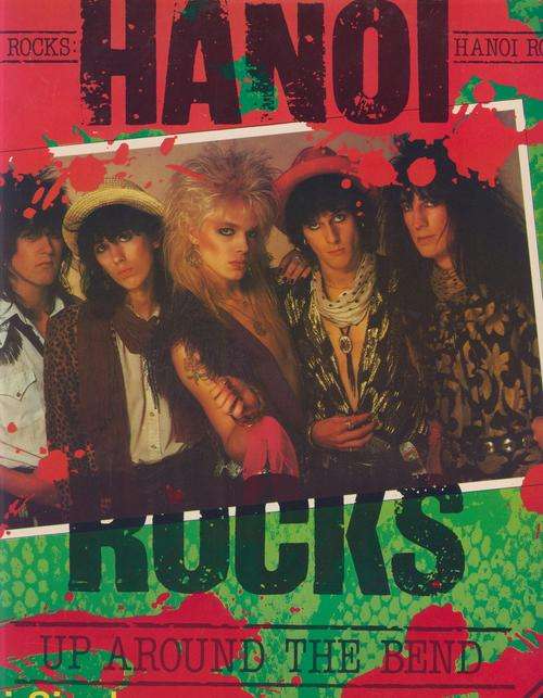 Hanoi Rocks - Up around the bend - 12" Maxi Single