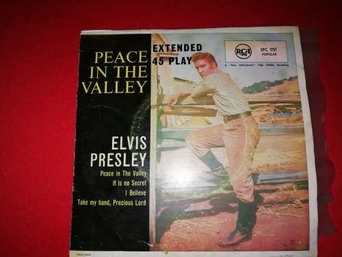 Peace in my valley by Elvis Presely - EP - epc 051