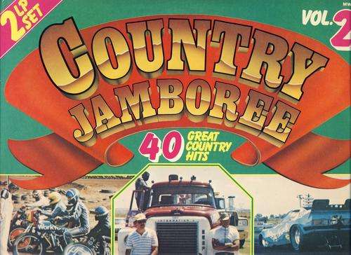Various Artists, 40  Great Country Hits, Country Jamboree Vol 2, Double LP