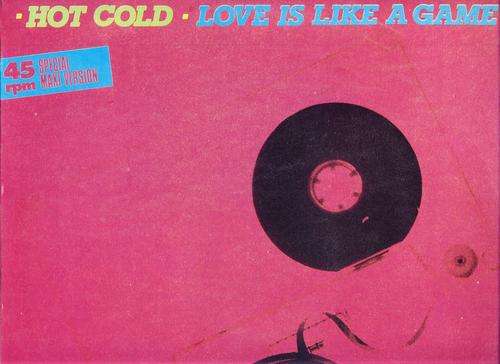 Hot Cold, Love is like a games,12" Maxi Single