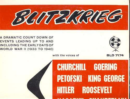 Blitzkrieg narrated by Walter Cronkite, LP