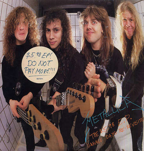 Metallica, " Garage Days revisited ", & 5.98 E.P. LP