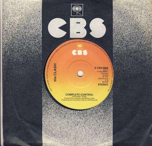 The Clash. " Complete Control ", Seven Single