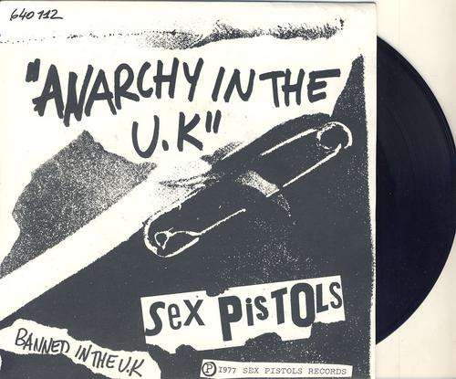 Sex Pistols. " Anarchy in The U K. ". Seven Single