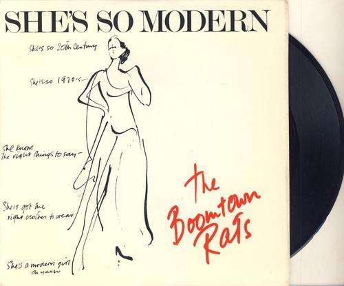 The Boomtown Rats. " She's so Modern ". . Seven Single