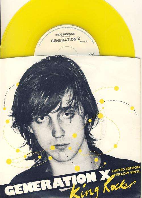 Generation X. " King Rocker ". Seven Single