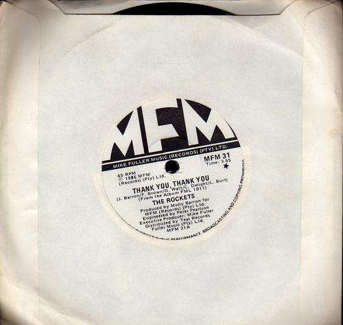The Rockets - Thank you, thank you - Seven Single