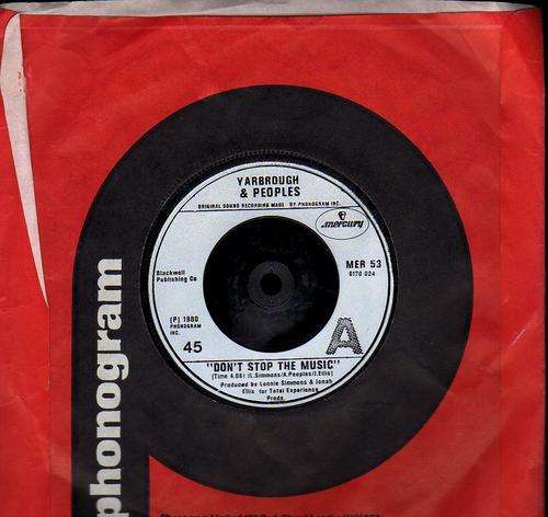 Yarbrough & Peoples - Don't stop the music - Seven Single
