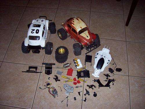 RC Cars and spares.