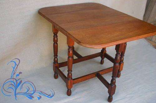 ** Teak gate leg table -  53-112cm x 87cm x 76cm high (Winter Special)**