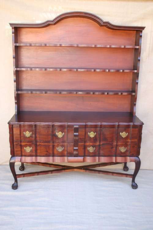 Imboya ball & claw buffet cabinet - 139cm x 49cm x 185cm total high