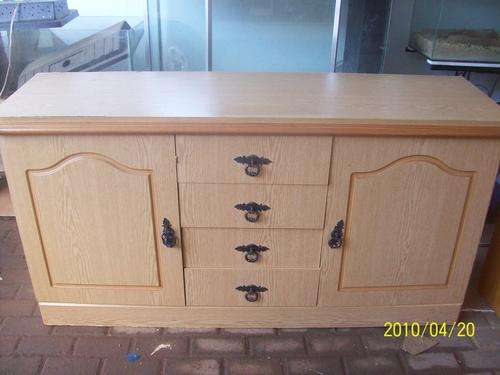 Buffet 4 drawers and 2 doors, veneer