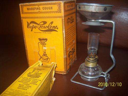 old Vapo-Cresolene, whooping cough