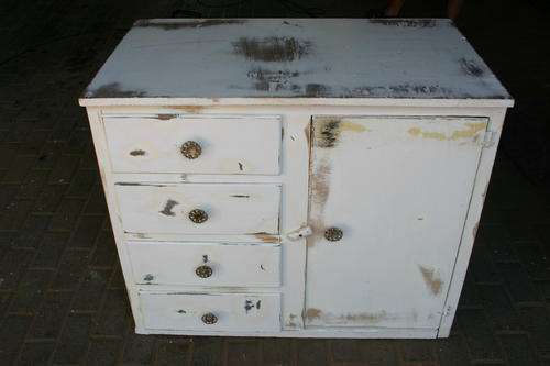 Old home made kitchen cupboard