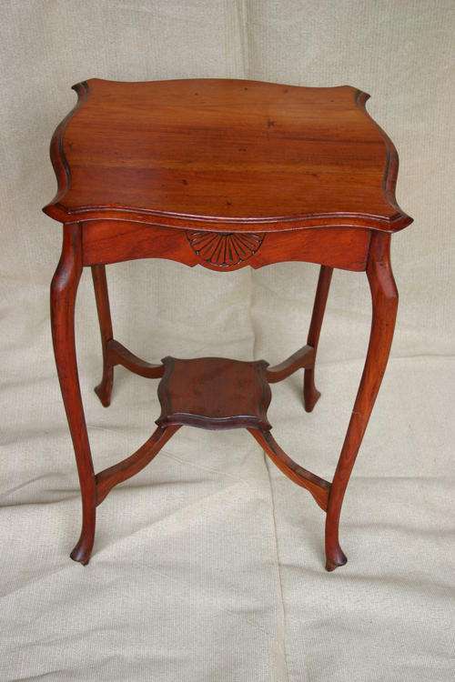 Side table, 50cm x50cm x70cm high, wood/table light in weight.