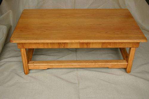Oak coffee table