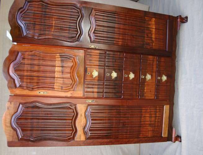 3 door Imboya wardrobe with drawers on the outside, 138 m x 54cm x 1.8m High - SEE 10% DISCOUNT